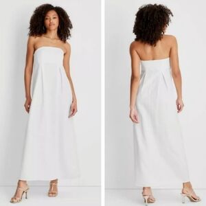 Future Collective w/ Jenee Naylor Women's Strapless Column Ankle Length Dress 22